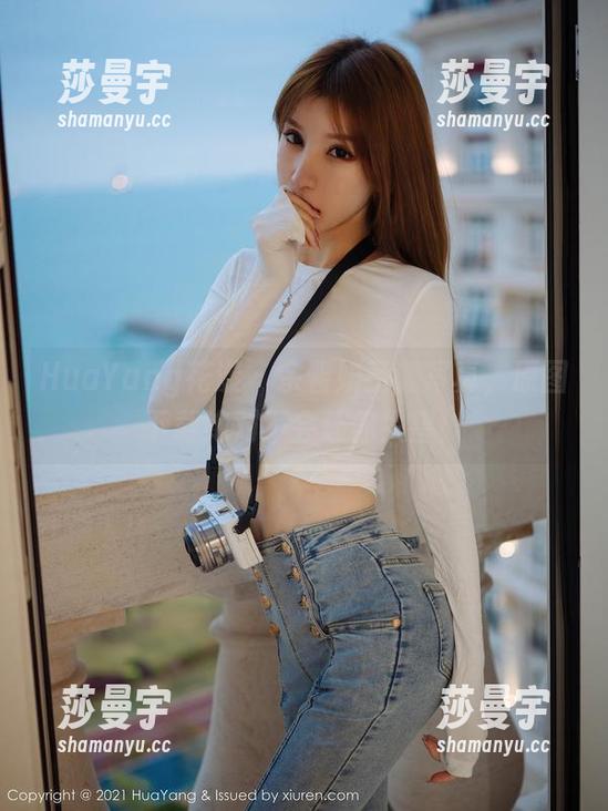 HuaYang花漾 - 余馨妍圣诞写真，原图下载绝对不会让你失望！