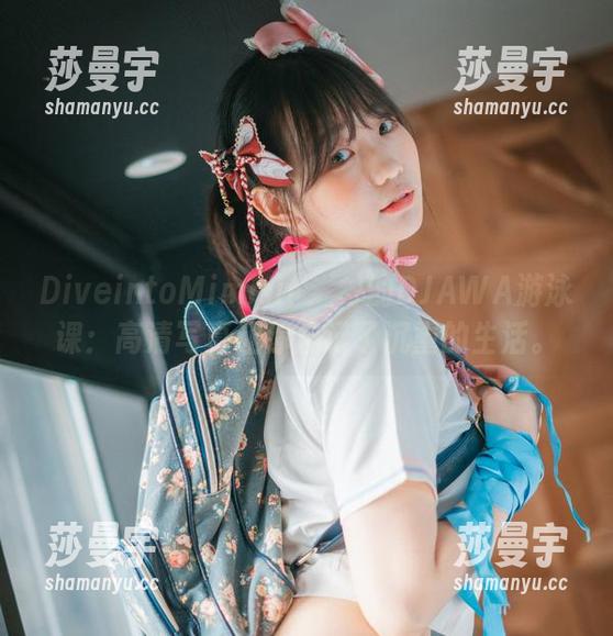 DiveintoMimmi(밈미)的DJAWA游泳课：高清写真让你忘记了沉重的生活。