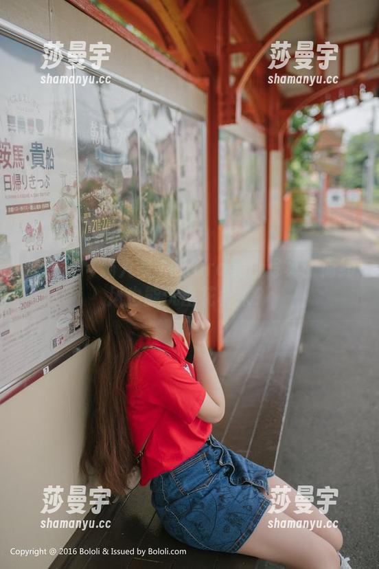 波萝社 - 猫九酱Sakura黑白写真：简约风也能玩出花样来？